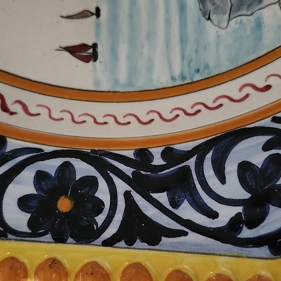 HB Quimper Musuem Quality Hexagonal Plate - Picture 5 of 16